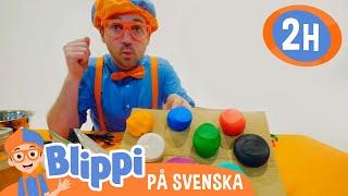 Blippi lär sig vad som väger mest | @BlippiSvenska | Pedagogiska videor för barn