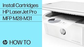 Replace toner cartridges | HP LaserJet Pro MFP M28-M31 printers | HP Support