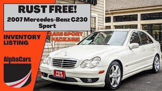 All You Need to Know About This 2007 Mercedes-Benz C230 Sport - Rust-free from Nevada!