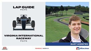 iRacing Lap Guide: Formula 4 at Virginia International Raceway