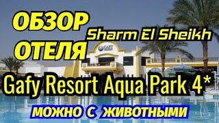 Подробный  Обзор Gafy Resort Aqua Park 4* Шарм-эль-Шейх Можно с Животными