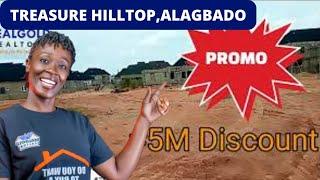 Land For Sale In Lagos Mainland:Treasure Hilltop Estate,Alagbado:N5M Discount!