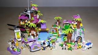 Lego Friends 41038 Jungle Rescue Base with 41036 41033 and 41032 Speed Build