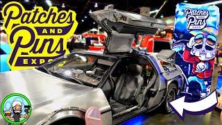 Is that a DELOREAN?! Patches and Pins Expo 2023 | Anaheim Convention Center