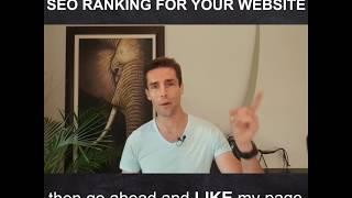 A quick way to increase SEO ranking for your website
