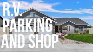 4 Bed 3 Bath 2317 sq ft Home For Sale in Twin Falls Idaho 83301 with RV Parking and Attached Shop.