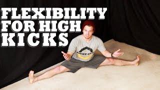 How to Increase Flexibility for High Kicks | Martial Arts Stretching