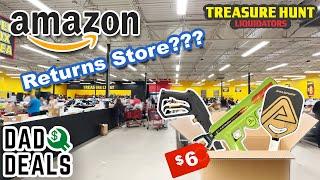 Insane Deals Galore! Shopping at Amazon Returns Store: Treasure Hunt Liquidators | Dad Deals