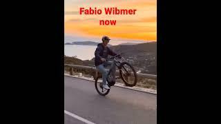 Fabio Wibmer now vs then 