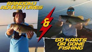 Fun Collaboration with Nate @GoKartsorGoneFishin  at Headwaters Lake, adventure and bass fishing!