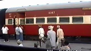 Double-headed Karnataka Exp. at Wadi - Dadar-Madras Exp. (July 1992)