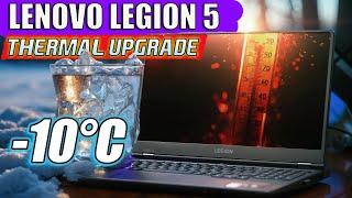 From 100°C to Cool: Testing a New Thermal Interface on the Lenovo Legion 5!