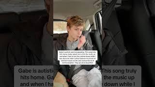 Gabe communicates in many ways through his love of music and Adele! #autism #nonverbalautism #adele