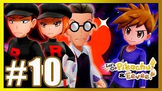 Pokemon Let's GO Pikachu & Eevee Part 10 Silph Co. 1/2 Battle Against Blue