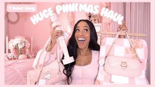 HUGE PINK CHRISTMAS HAUL | Juicy Couture, Burlington, Home Goods, TJMaxx, Ross