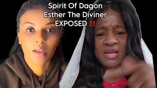 False Prophetess Sister Celestial EXPOSED Spirit Of Dagon #falseprophet #bible #jesus