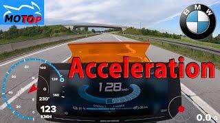 BMW CE 04 (2022) - ACCELERATION - GPS measured