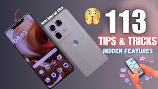 Moto Edge 50 Ultra Tips And Tricks | Top 113 Hidden Features