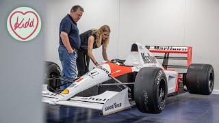 McLaren CEO Zak Brown gives me a tour of his crazy F1 car collection! | Kidd In A Sweet Shop | 4K