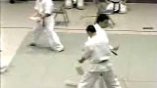 BreakTest demonstration Shokei Matsui kyokushin karate IKO1