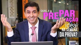 Qual a preparação ideal na semana da prova? | Aragonê Fernandes