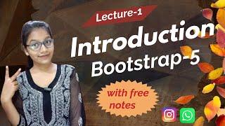 Bootstrap Tutorial In Hindi | Bootstrap 5 Introduction Tutorial | Bootstrap 5 Tutorial In Hindi