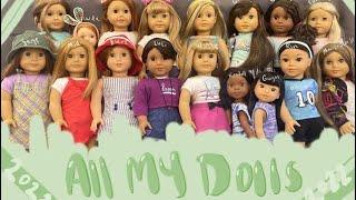 All My American Girl Dolls (2022)