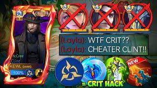 GLOBAL CLINT TRY THIS BURST CRIT DAMAGE HACK BUILD FOR 2025! (please try) - CLINT BEST BUILD 2025