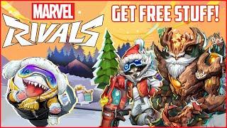 How To Unlock FREE Winter Celebration Event Items in Marvel Rivals