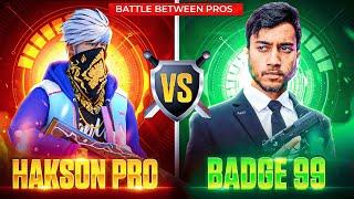 Badge 99 VS Hakson Pro Gaming  What a Match Guys  Gone Crazy