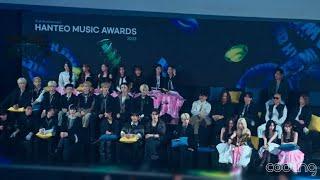 Idols reaction to ZEROBASEONE’ "In bloom" and "Crush" at the HMA (hanteo music awards) 2023