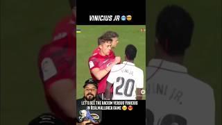 Rascim Vs Vinicius In Realmallorca Game  #shorts #vinicius #reaction