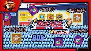 Bleach Mobile 3D global: Этажная лотерея: Трачу 80к кристаллов на⭐️звёзды уз!⭐️