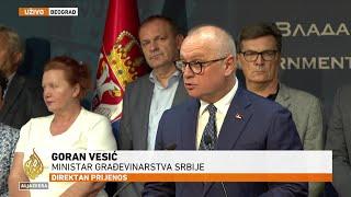 Vesić najavio ostavku, kaže da ne može prihvatiti krivicu za smrt 14 ljudi