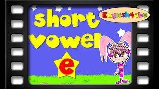 Short Vowel Letter e / English4abc / Phonics song