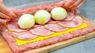 The famous minced meat roll that is driving the world crazy!