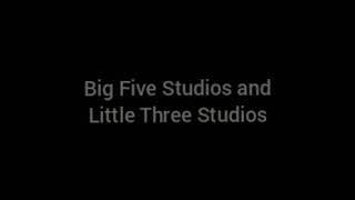 Big five studios and little three studios