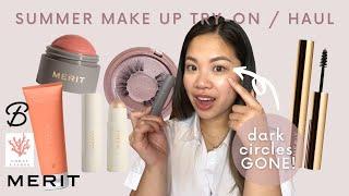 MERIT #FiveMinuteMorning, BushBalm TUSH PR, Coral Lashes, Ana Luisa | TRY-ON & REVIEW / HAUL