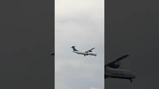 plane landing at Hazrat Shahjalal international airport Dhaka #automobile #shajalalairport