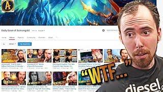 Asmongold Reacts To Daily Dose of Asmongold, Pewdiepie, MrBeast And Logan Paul Youtube Channels