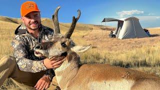 4 Days Hunting Pronghorn & Camping in the Wild West