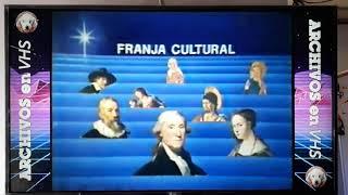 CARTELERA - FRANJA CULTURAL Y LOGO TVN ( 1985 ) Pro. Archivos en VHS.