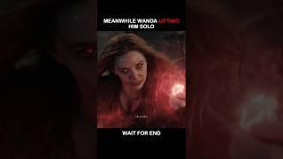 Team Five Or Solo Wanda Against Thanos ? #actionmovies #marvel #movie #shorts #mcu #thanos #wanda