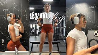 GYM VLOG | Glutes and abs, grwm for the gym, workout with me