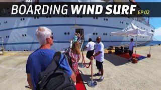 Boarding Windstar Wind Surf | Cruise Tour Review 2024 #365sol