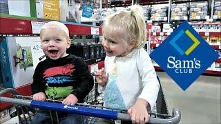 GROCERY SHOPPING WITH 2 KIDS!