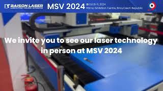 Baison Laser - We're gearing up for MSV 2024 in Brno! 