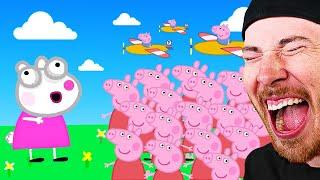 1000 PEPPA PIG's vs 1 Suzy Animation (Funny)