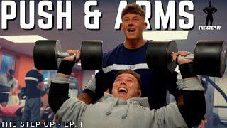 Welcome To The Step Up // Episode 1 // How To Grow Your Chest, Shoulders & Arms // Finn Kelly