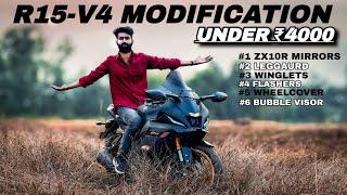 Under ₹4000 Best Modification In Yamaha R15 V4 2025